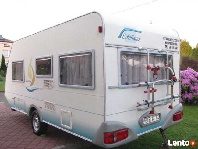 przyczepa kempingowa wypożyczalnia wynajem przyczep