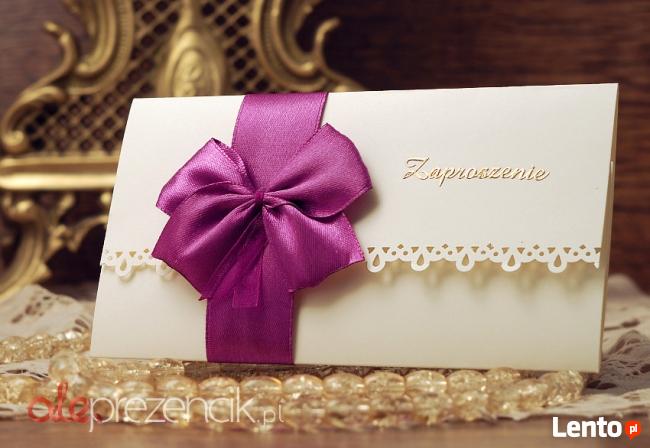 Zaproszenia Ślubne Na Ślub Wesele Zaproszenie 18 Urodziny