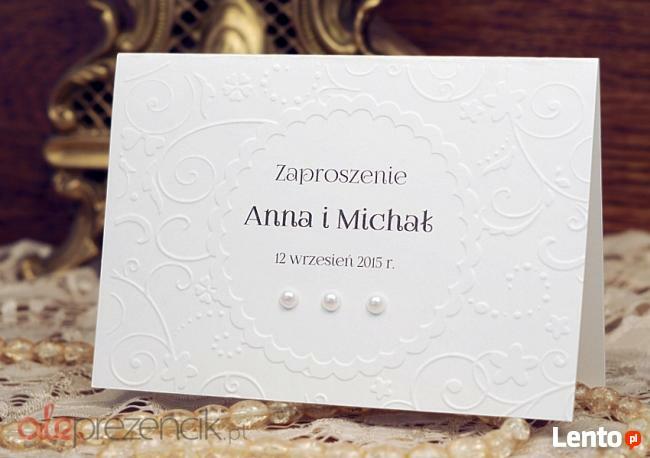 Zaproszenia Ślubne Na Ślub Wesele Zaproszenie 18 Urodziny