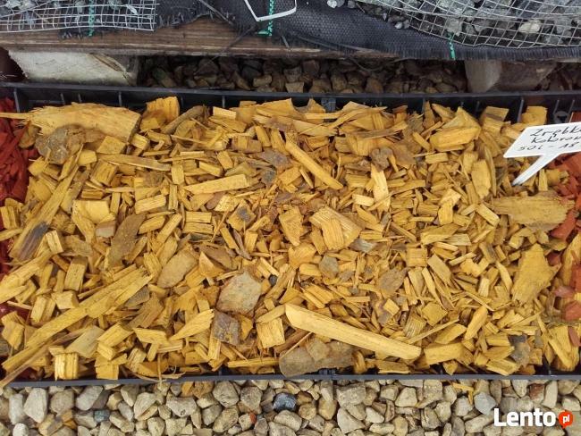 Zrębki kolorowe do ogrodu worek 50 litrów