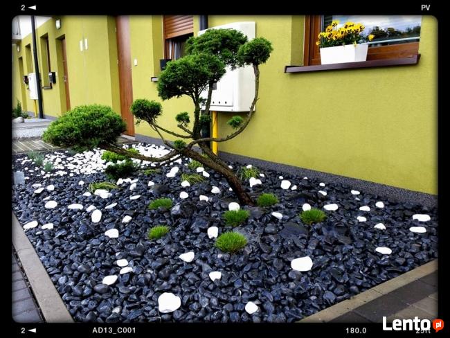 Kamień Otoczak Nero Ebano Do Ogrodu worek 25 kg