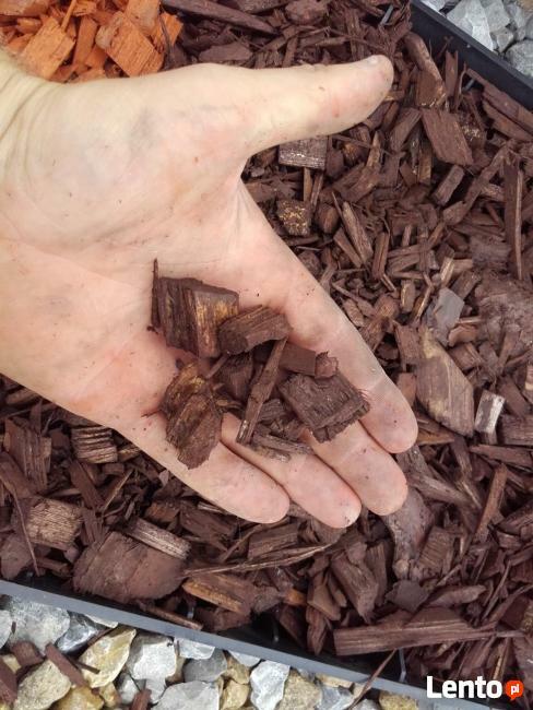 Zrębki kolorowe do ogrodu worek 50 litrów