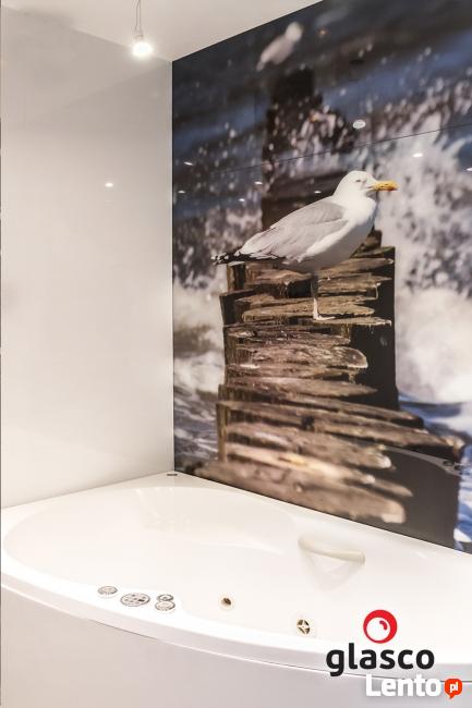 szkło laminowane z garfiką/tkaniną- Glasco