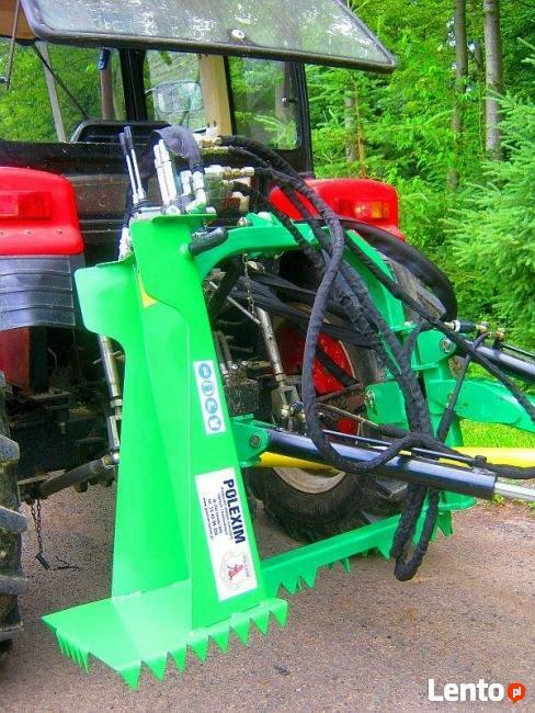 KARCZOWNIK, frezarka do pni napęd z WOM ciągnika 30-50 KM.