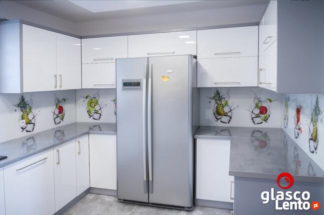 szkło laminowane z garfiką/tkaniną- Glasco