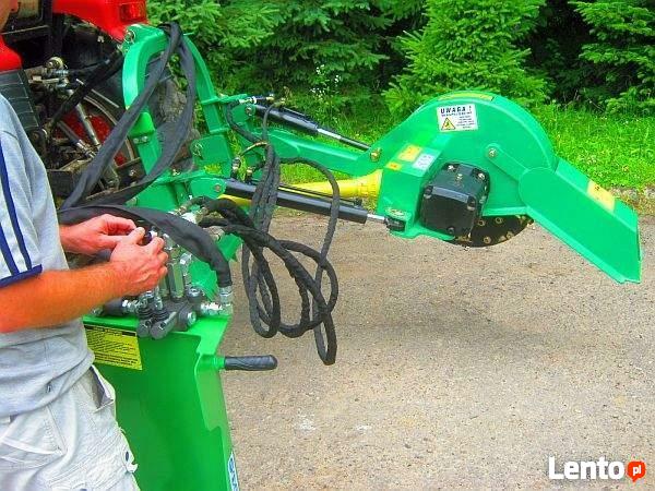 KARCZOWNIK, frezarka do pni napęd z WOM ciągnika 30-50 KM.