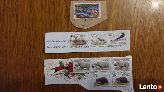 Znaczki pocztowe Połudnowa Afryka Szwajcaria Niemcy Dania I