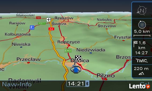 Audi MMI 3G Polskie Menu Lektor A4 A5 A6 A7 Q5 Q7 Mapa 2024
