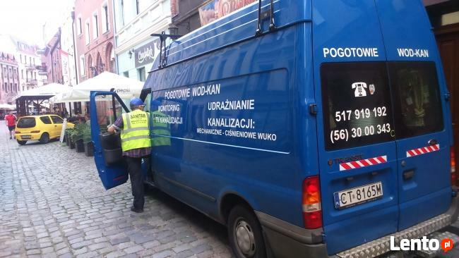 Czyszczenie udraznianie-kanalizacji WUKO Torun