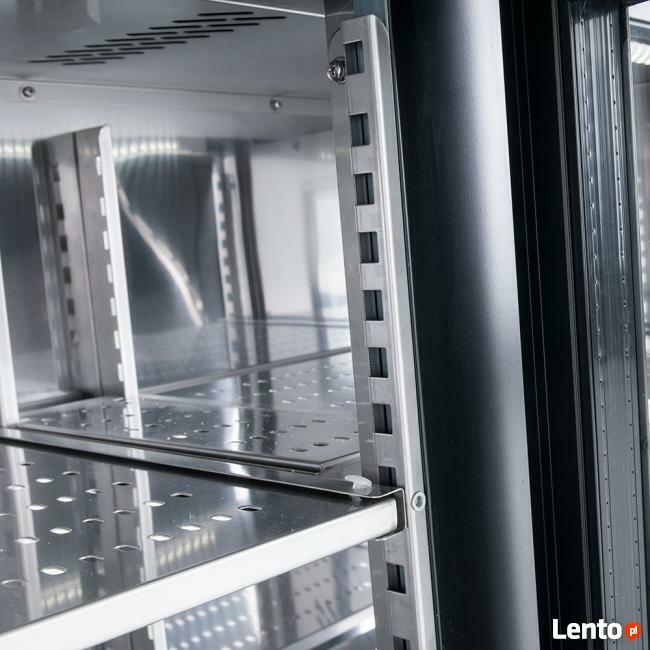 Stół barowy chłodniczy na butelki 2-drzwiowy 350L