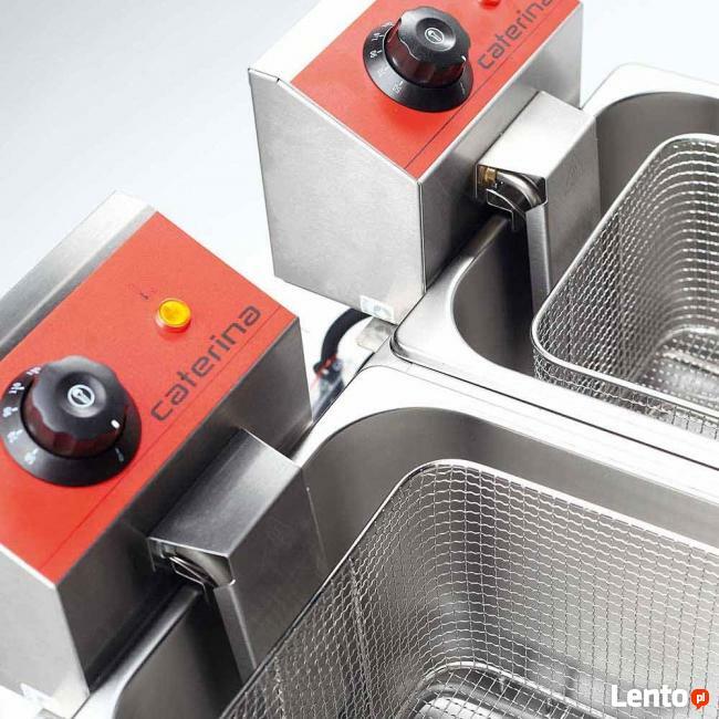 Podwójna frytkownica 2x8L kraniki siła frytownica FV