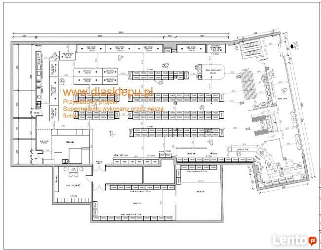 Projektowanie sklepów i supermarketów każda branża