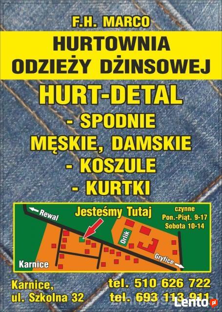 F.H.MARCO HURTOWNIA ODZIEŻY JEANSOWEJ