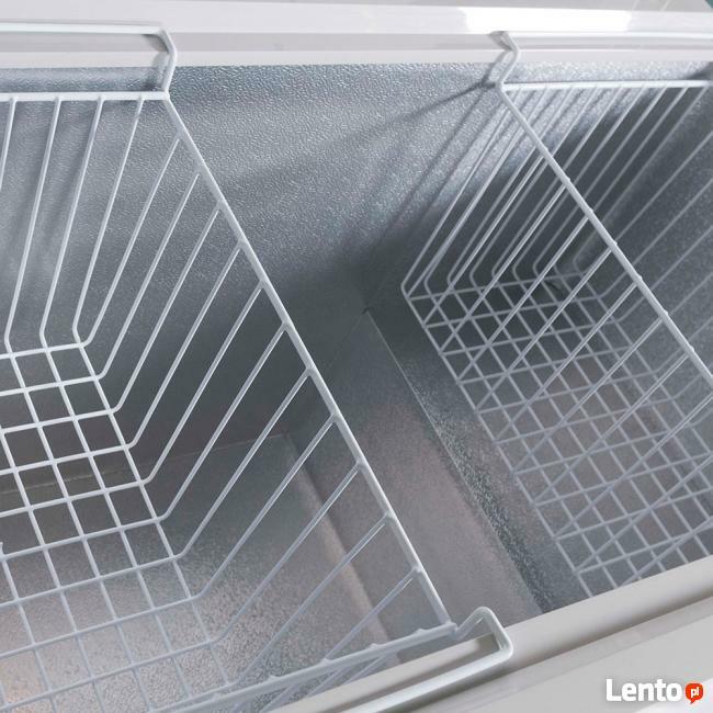 Zamrażarka skrzyniowa klapowa 300L zamek kółka STALGAST