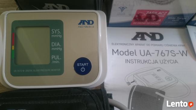 Ciśnieniomierz AND UA-767S naramienny z zasilaczem, automaty