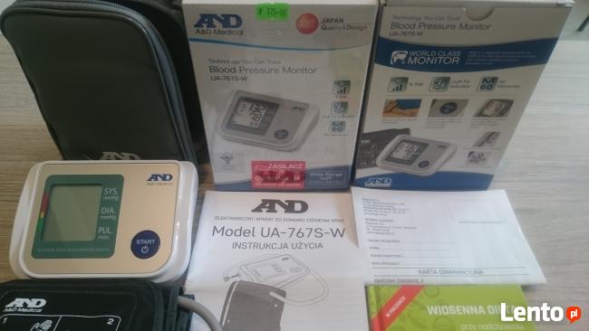 Ciśnieniomierz AND UA-767S naramienny z zasilaczem, automaty