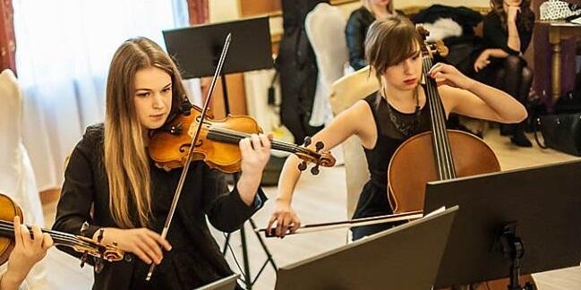 Trio smyczkowe - oprawa uroczystości