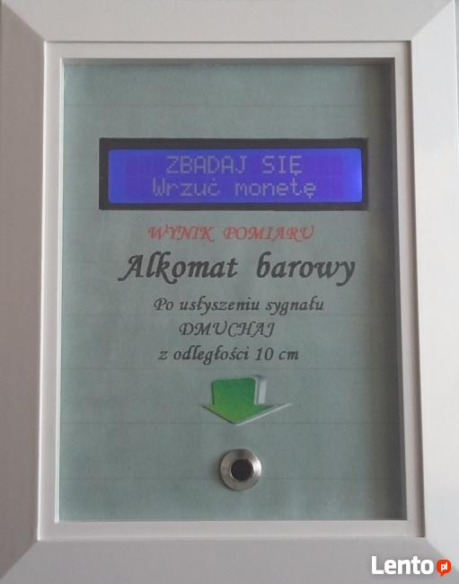 Alkomat barowy na monety, tester zarobkowy na pieniądze