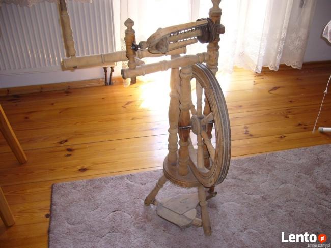 Sprzedam kołowrotek kompletny sprawny, piękny antyk