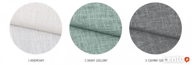 Zasłona na wymiar VINAGE firana flex tunel kółka