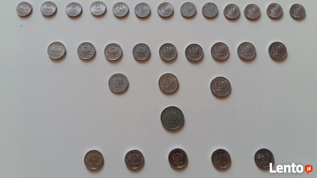 Zestaw monet polskich z lat 1949 - 1990