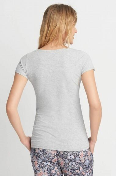 Szary t-shirt Orsay