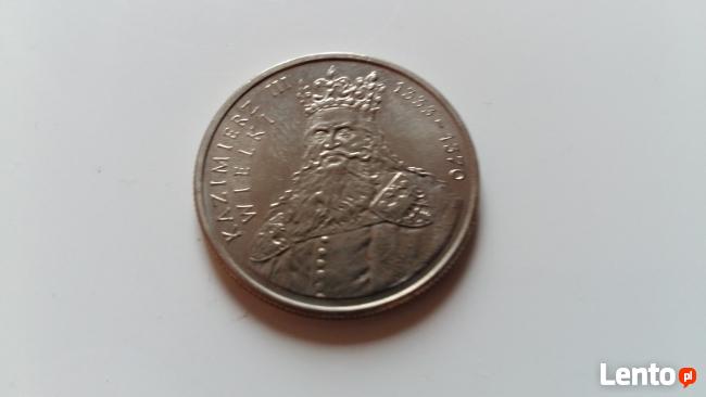 Moneta Kazimierz III Wielki 100 zł z 1987