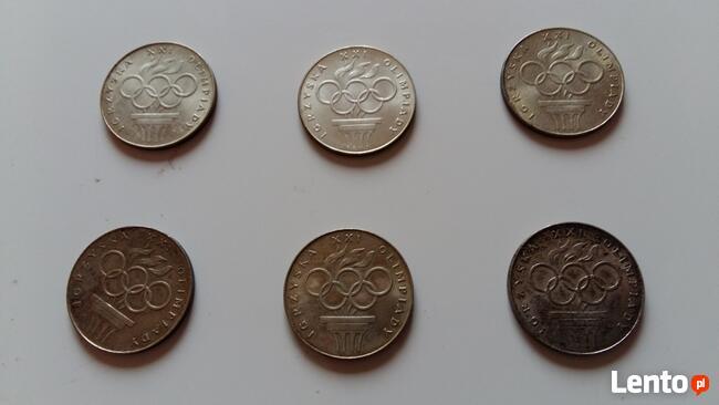 Moneta srebrna 200 zł Igrzyska XXI Olimpiady Montrealu 1976