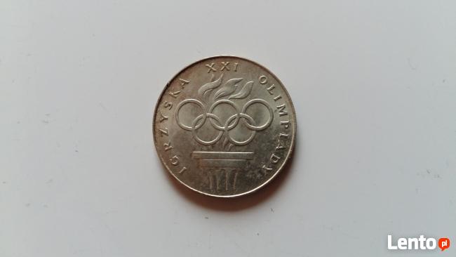Moneta srebrna 200 zł Igrzyska XXI Olimpiady Montrealu 1976