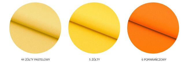 Roleta rzymska na wymiar rzymskie VIVID żółty