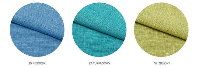 Roleta rzymska na wymiar rzymskie RIVER turkusowy