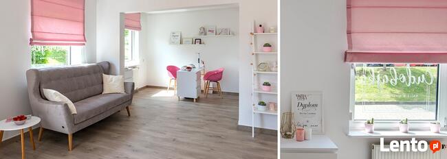 Roleta rzymska na wymiar rzymskie RIVER turkusowy