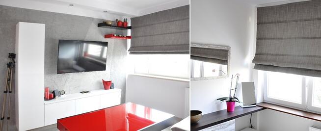 Roleta rzymska na wymiar rzymskie RIVER turkusowy