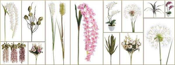 Dekoracje dla domu i biura, artykuły florystyczne, susze itp.