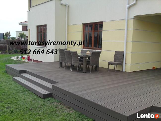 deski kompozytowe wpc, tarasy , balkony, schody inne montazPL