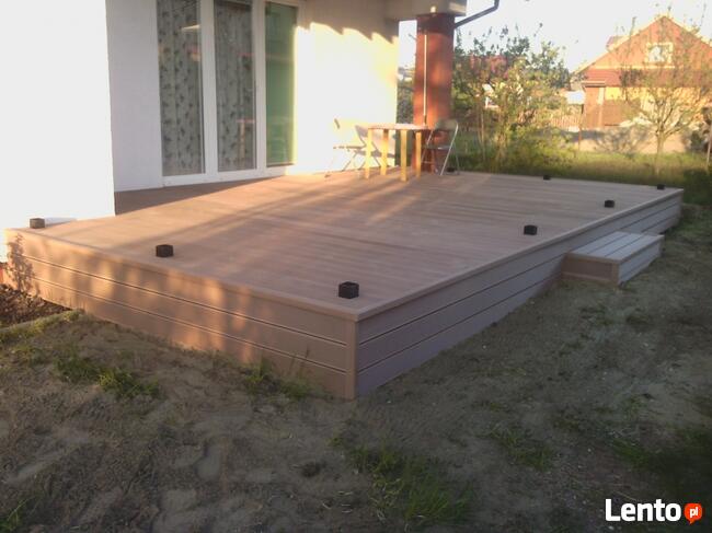 deski tarasowe kompozytowe tarasy, balkony schody montaz