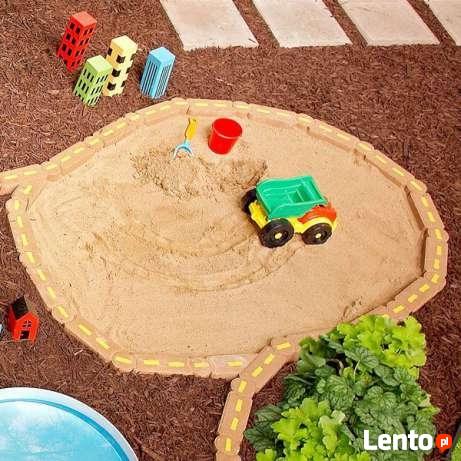 PIASEK DO PIASKOWNICY atestowany żółty worki 25 KG