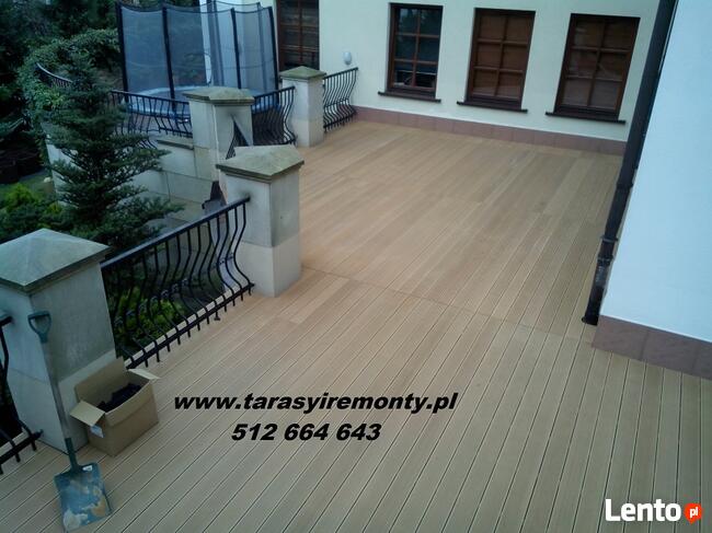 deski kompozytowe wpc, tarasy , balkony, schody inne montazPL