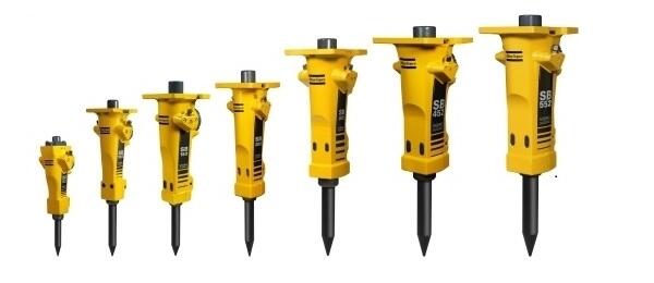 Naprawa i serwis młotów hydraulicznych "Rockbreakers"