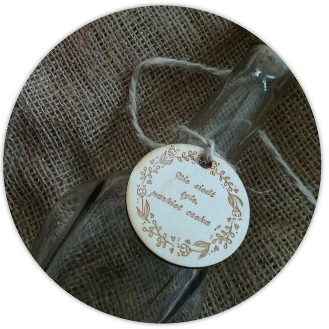 drewniana ZAWIESZKA NA WESELE RUSTYKALNE ŚLUB