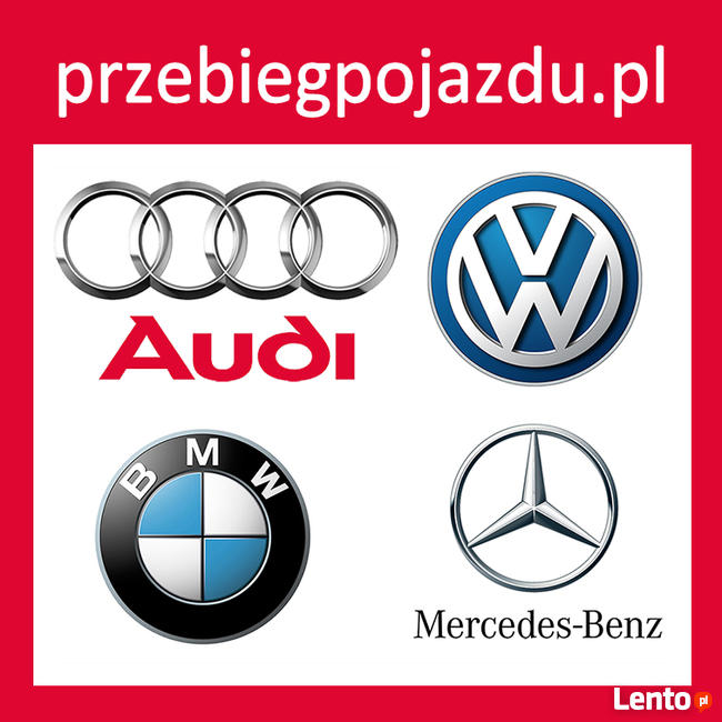 Audi, Bmw, Mercedes, VW sprawdzenie VIN przebieg historia