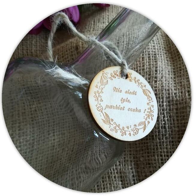 drewniana ZAWIESZKA NA WESELE RUSTYKALNE ŚLUB