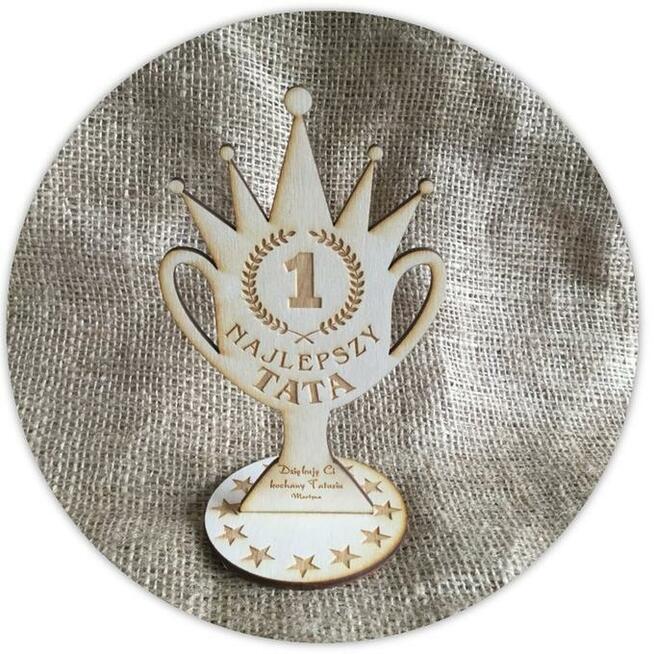 MINI STATUETKA IDEALNY PREZENT NAGRODA DLA MAMY DLA TATY
