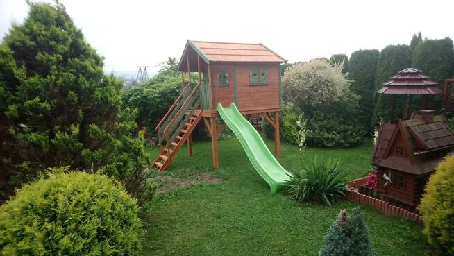 Domek dla dzieci z podestem wys 150