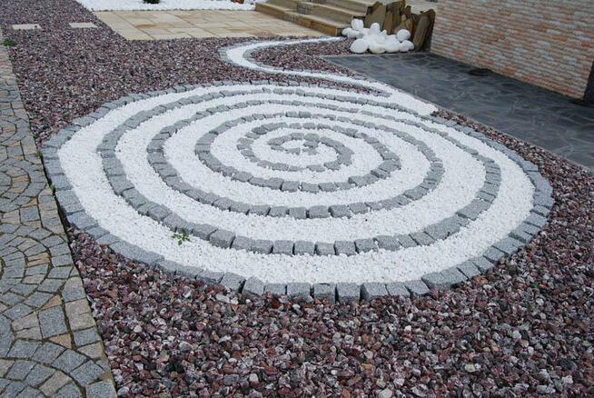 KOSTKA GRANITOWA CZARNA, KAMIEŃ NATURALNY, KOSTKA BRUKOWA