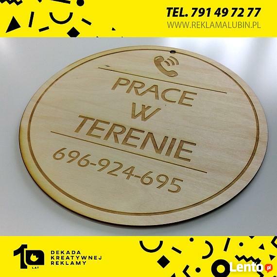 Grawerowanie, cięcie laserem Lubin