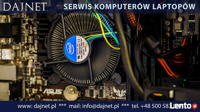 Serwis i naprawa komputerów laptopów, odzyskiwanie danych