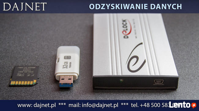 Odzyskiwanie przywracanie utraconych skasowanych danych