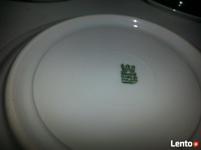 5filizanek ze spodkami porcelany wawel
