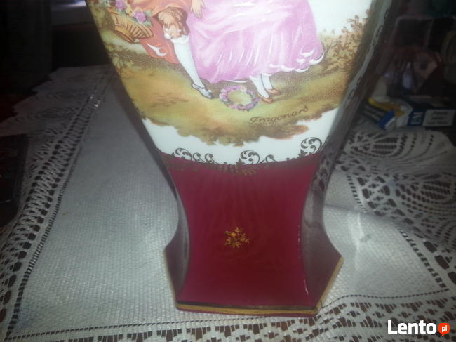 Wazon porcelana LIMOGES la reine
